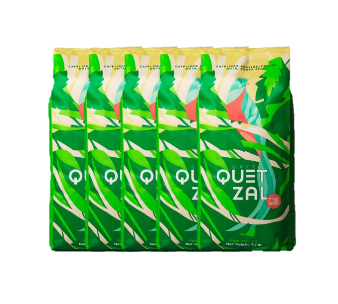 5-pack Cafe Dota Quetzal Coffee 2.2 lbs