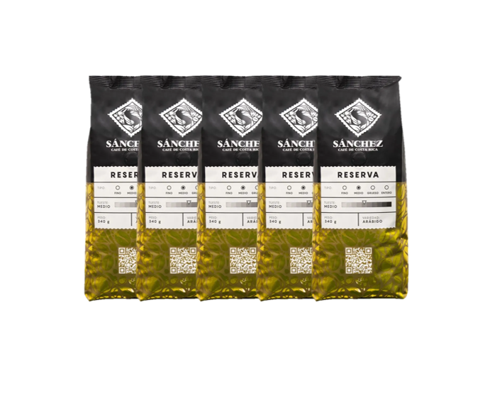 5-pack Cafe Sanchez Great Reserve Coffee 1 lb (ground)