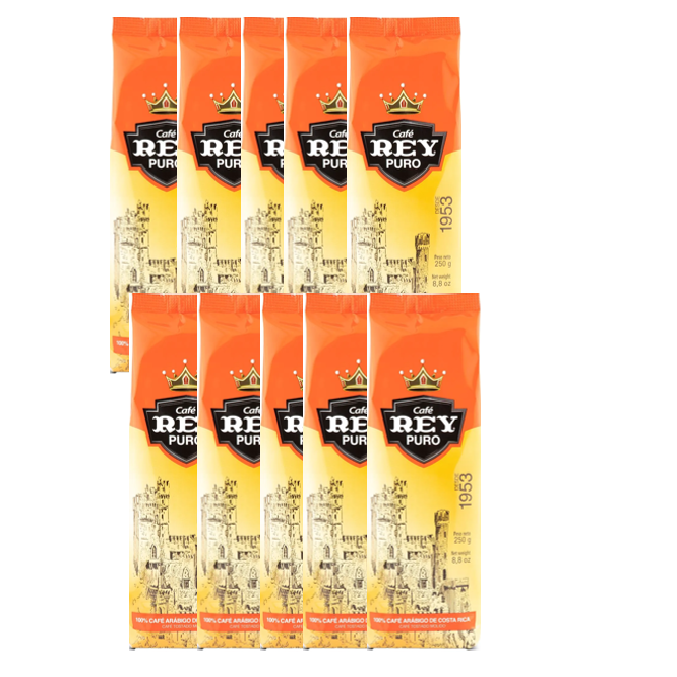 10-pack Cafe Rey Pure Coffee 0.5 lb (ground)